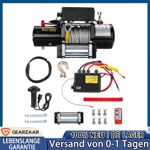 Verricello elettrico 13000lbs - verricello,